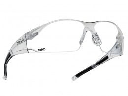 Bolle Rush Safety Glasses - Clear HD Lens £11.69